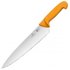Ніж кухонний Victorinox Swibo Carving (лезо: 210мм), жовтий 5.8451.21