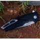 Ніж складаний Ruike P138-B (довжина: 221мм, лезо: 90мм), чорний
