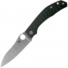 Нож складной Spyderco Kapara (длина: 210мм, лезвие: 91мм), черный