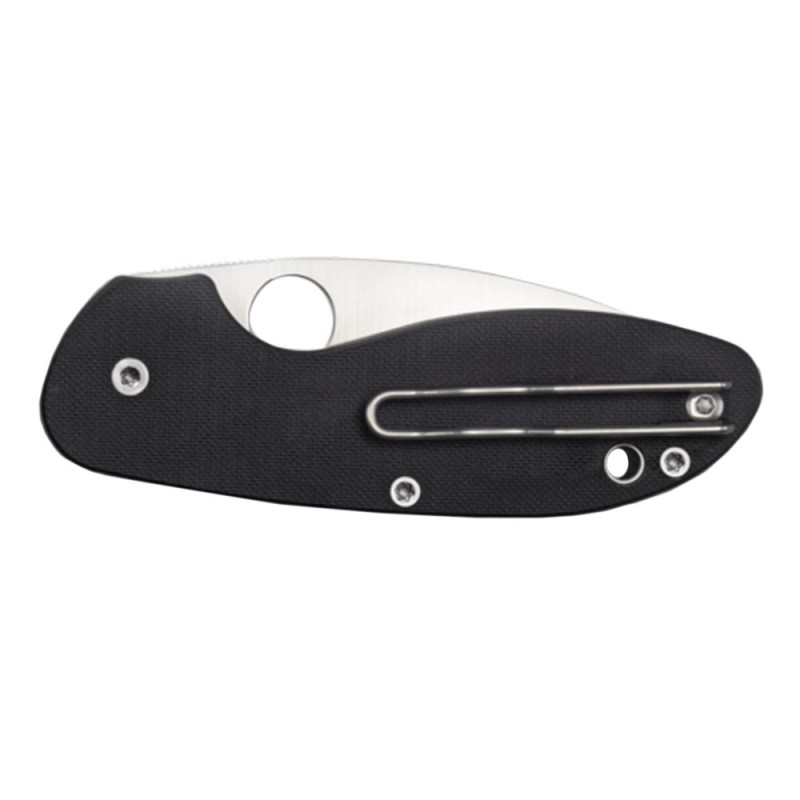 Ніж складаний Spyderco Efficient (довжина: 180мм, лезо: 76мм), чорний