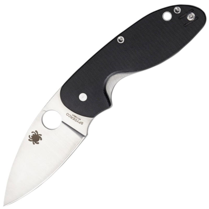 Ніж складаний Spyderco Efficient (довжина: 180мм, лезо: 76мм), чорний