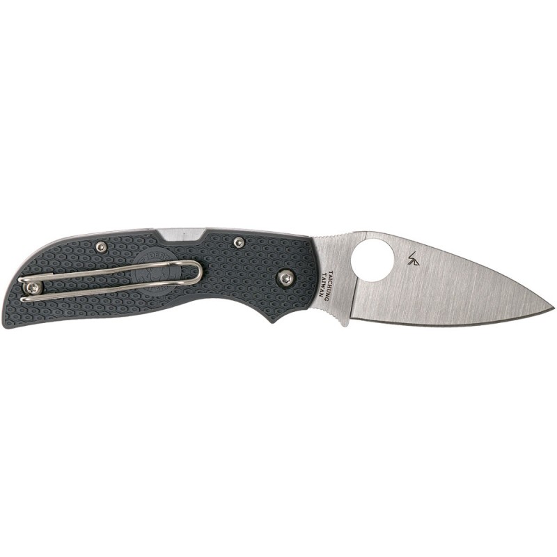 Ніж складаний Spyderco Chaparral (довжина: 203мм, лезо: 92мм), сірий