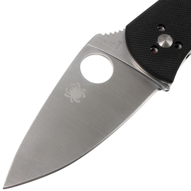Ніж складаний Spyderco Ambitious (довжина: 148мм, лезо: 57мм), чорний