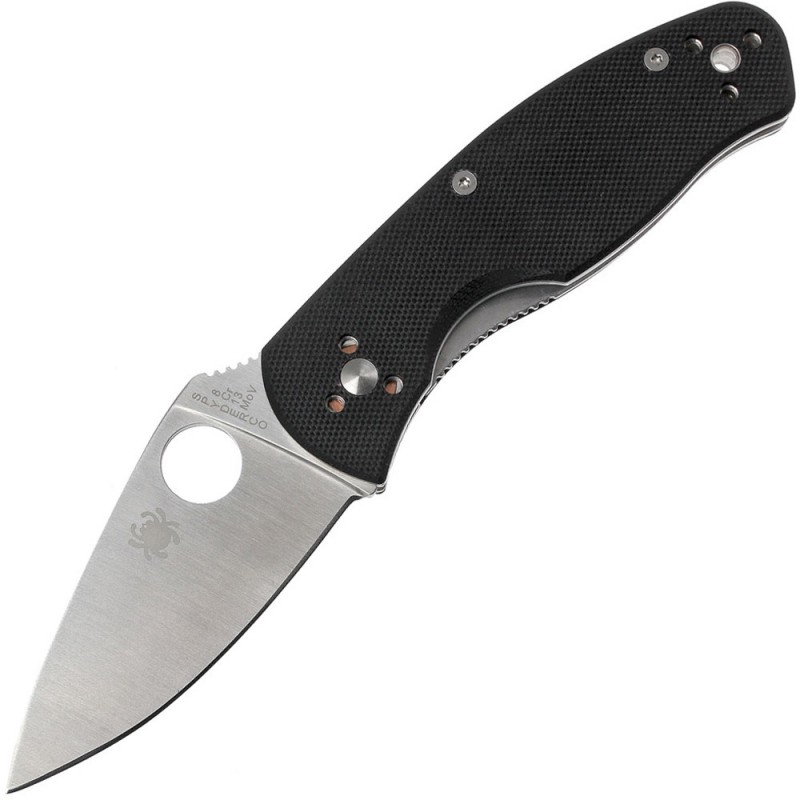 Ніж складаний Spyderco Ambitious (довжина: 148мм, лезо: 57мм), чорний