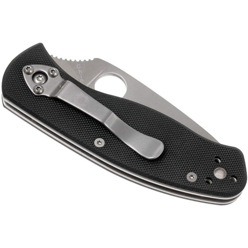 Ніж складаний Spyderco Persistence (довжина: 173мм, лезо: 70мм), чорний