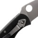 Ніж складаний Spyderco Persistence (довжина: 173мм, лезо: 70мм), чорний