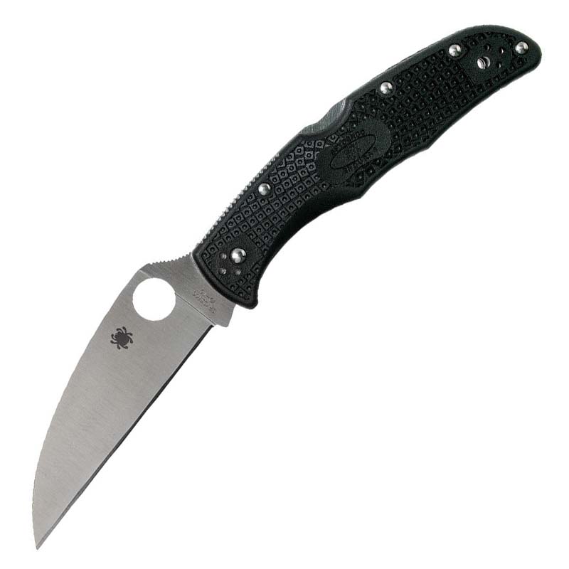Ніж складаний Spyderco Endura 4 Wharncliffe (довжина: 222мм, лезо: 96мм), чорний