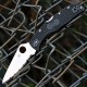 Ніж складаний Spyderco Endela серрейтор (довжина: 206мм, лезо: 87мм), чорний