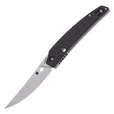 Нож складной Spyderco Ikuchi (длина: 193мм, лезвие: 83мм), черный