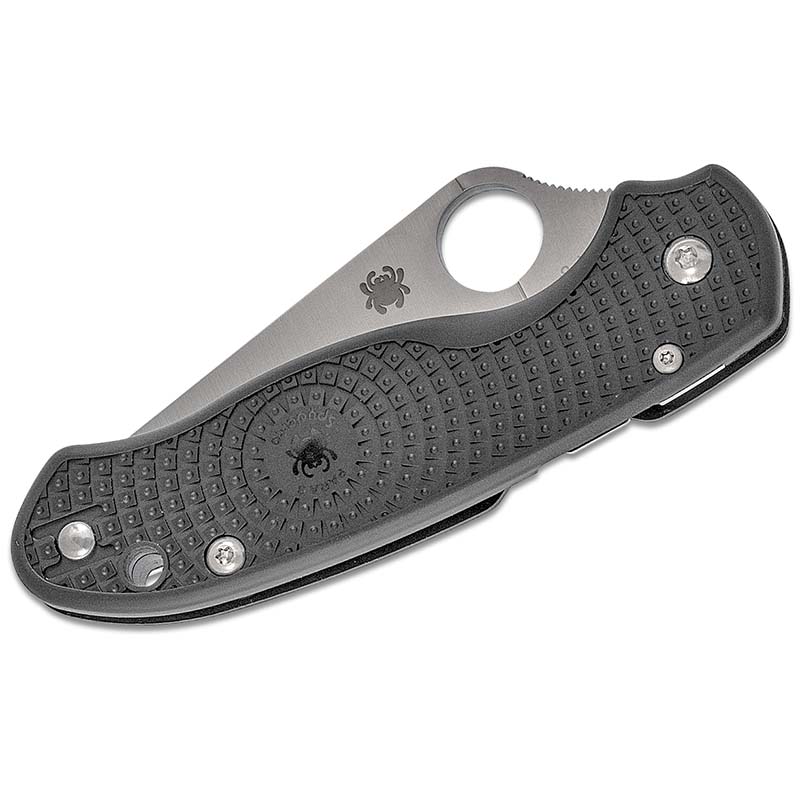 Ніж складаний Spyderco Para 3 (довжина: 184мм, лезо: 75мм), FRN, чорний