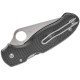 Ніж складаний Spyderco Para 3 (довжина: 184мм, лезо: 75мм), FRN, чорний