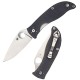 Ніж складаний Spyderco Polestar (довжина: 198мм, лезо: 84мм), чорний