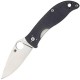 Ніж складаний Spyderco Polestar (довжина: 198мм, лезо: 84мм), чорний