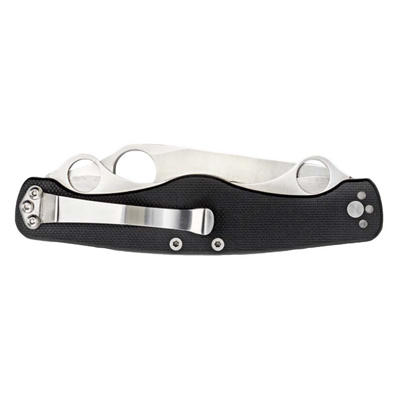 Ніж складаний Spyderco Cliptool Standard (довжина: 201мм, лезо: 89мм), чорний