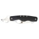 Ніж складаний Spyderco Cliptool Standard (довжина: 201мм, лезо: 89мм), чорний