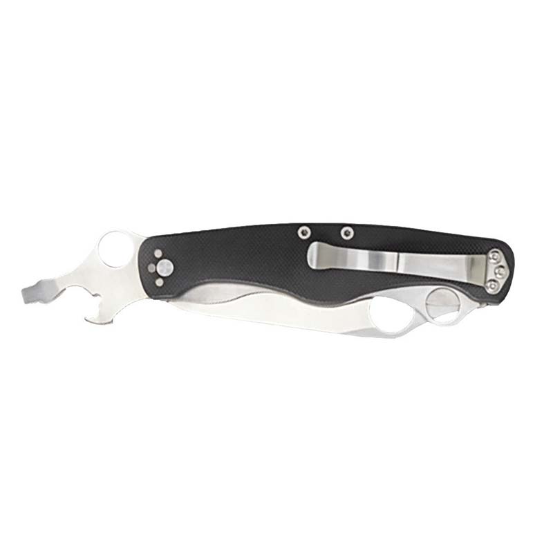 Ніж складаний Spyderco Cliptool Standard (довжина: 201мм, лезо: 89мм), чорний