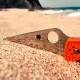 Ніж складаний Spyderco Delica 4 Flat Ground (довжина: 181мм, лезо: 73мм), оранжевий