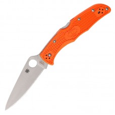 Ніж складаний Spyderco Endura 4 Flat Ground (довжина: 222мм, лезо: 96мм), оранжевий