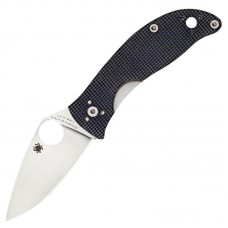 Нож складной Spyderco Alcyone (длина: 179мм, лезвие: 74мм), черный