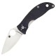 Ніж складаний Spyderco Alcyone (довжина: 179мм, лезо: 74мм), чорний