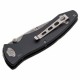 Нож складной Boker Tirpitz Damascus (длина: 229мм, лезвие: 99мм), черный-орех