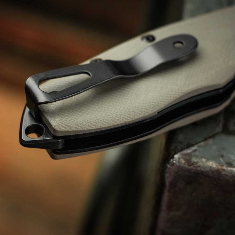 Ніж складаний Boker Plus Caracal Tactical (довжина: 213мм, лезо: 87мм, чорне), коричневий