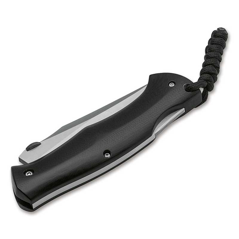 Нож складной Boker Plus Kerberos (длина: 210мм, лезвие: 86мм), черный