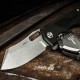 Нож складной Boker Plus Leviathan (длина: 185мм, лезвие: 80мм), черный