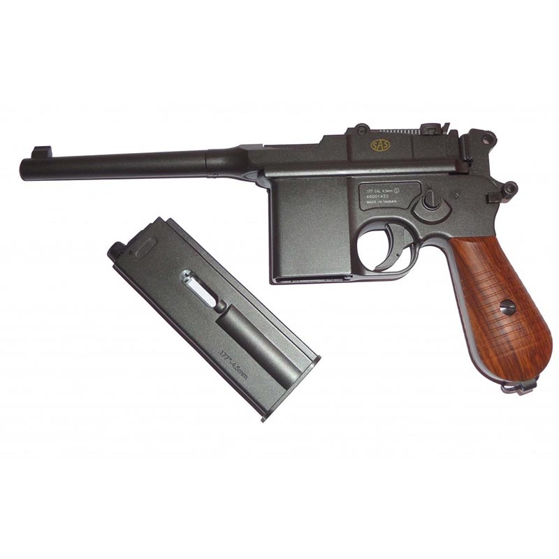Пістолет пневматичний SAS Маузер M712 Blowback (4.5мм)