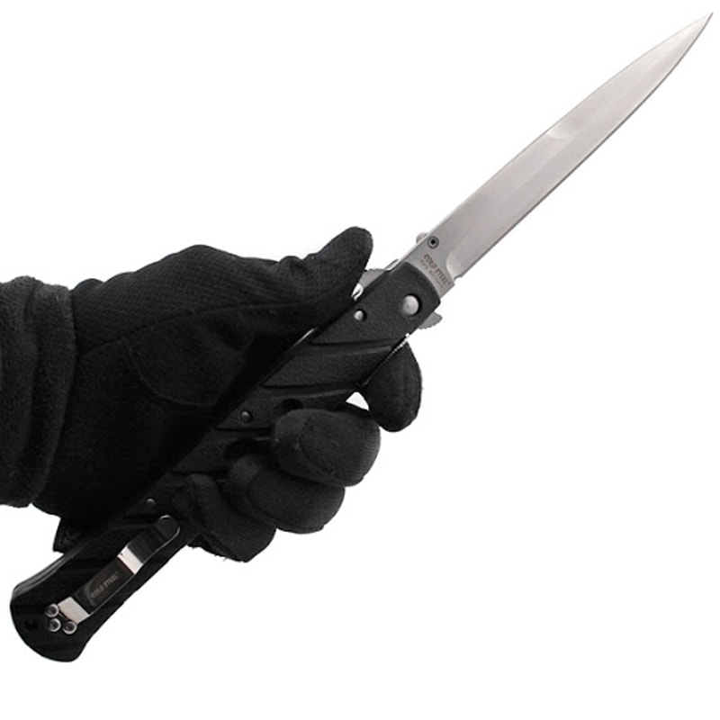 Ніж складаний Cold Steel Ti-Lite 6 (довжина: 330мм, лезо: 152мм), чорний