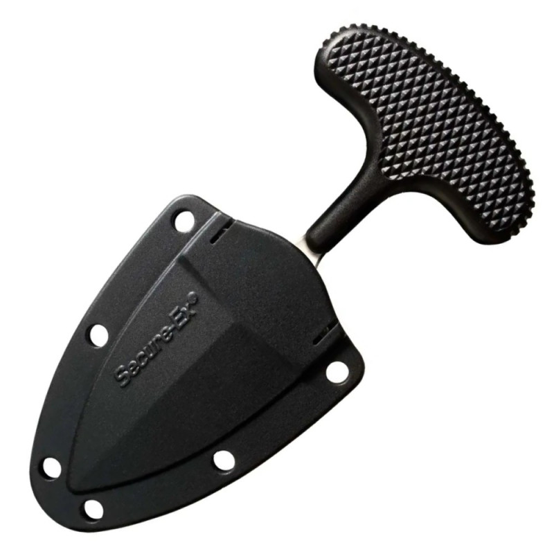 Нож фиксированный Cold Steel Urban Edge 50/50 Edge (длина: 101,6мм, лезвие: 63,5мм), черный