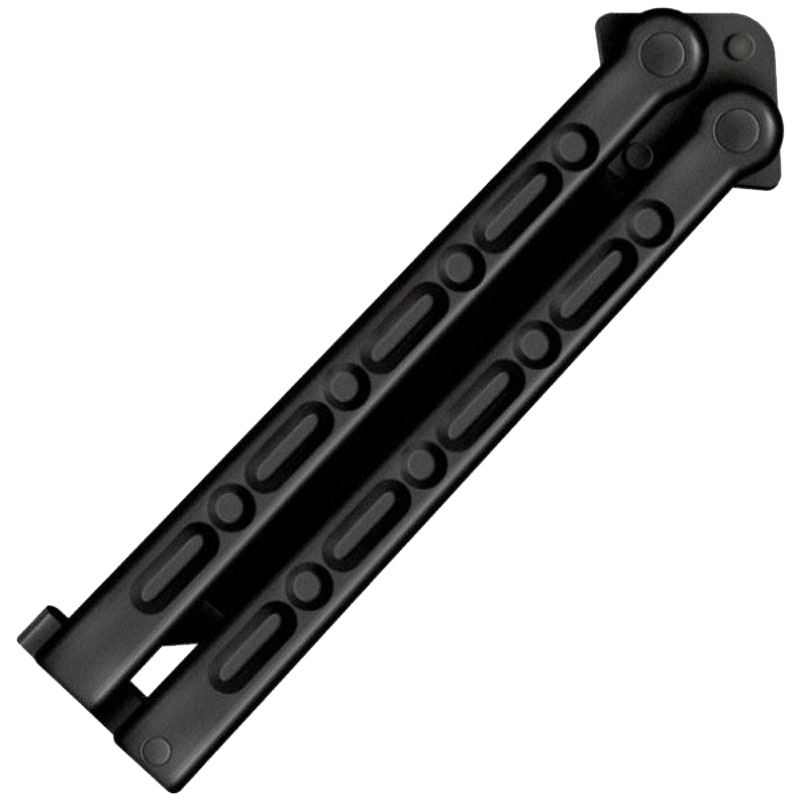 Ніж метелик, балісонг Cold Steel FGX Balisong Tanto (довжина: 279мм, лезо: 127мм, чорне), чорний