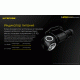 Налобный фонарь с мощным холодным и теплым светом Nitecore UT32