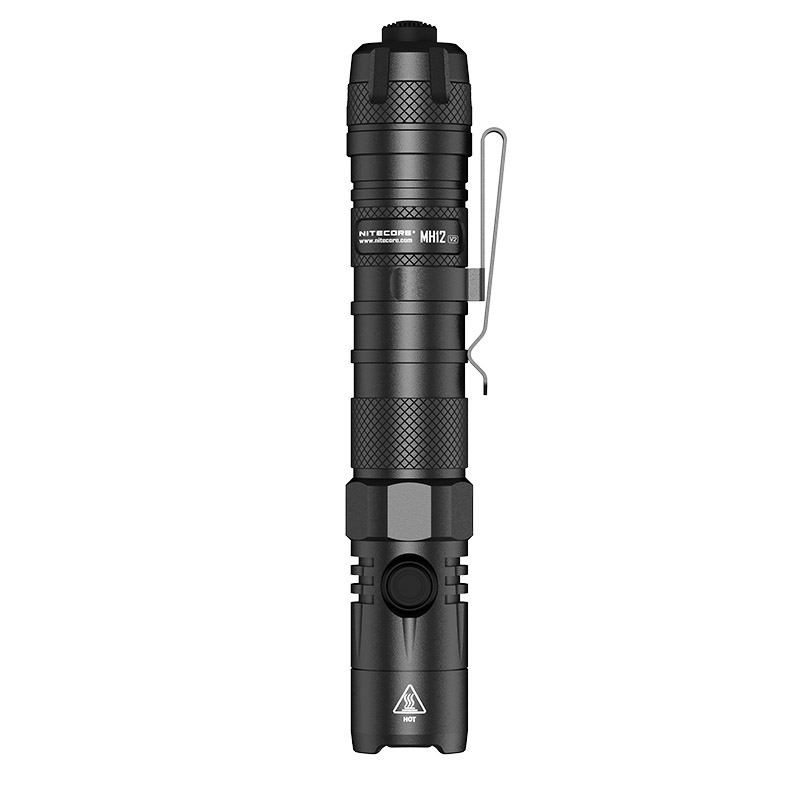 Тактический заряжаемый фонарь Nitecore MH12 V2 (USB Type-C)