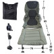 Крісло-ліжко складне коропове Ranger SL-106 (2080х990х720мм), зелене