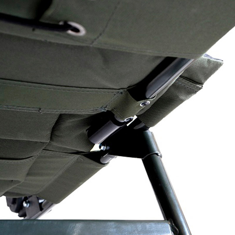 Крісло-ліжко складне коропове Ranger SL-105 Wide Carp, з підставкою (990х1430х720мм), зелене