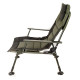 Крісло-ліжко складне коропове Ranger SL-105 Wide Carp, з підставкою (990х1430х720мм), зелене