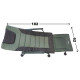 Крісло-ліжко складне коропове Ranger SL-105 Wide Carp, з підставкою (990х1430х720мм), зелене