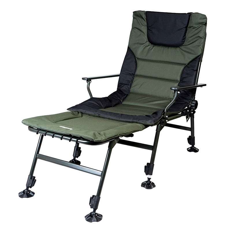 Крісло-ліжко складне коропове Ranger SL-105 Wide Carp, з підставкою (990х1430х720мм), зелене