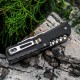 Ніж складаний, мультитул Ruike Trekker LD31-B (114мм, 18 функцій), чорний