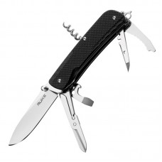 Нож складной, мультитул Ruike Trekker LD31-B (114мм, 18 функций), черный
