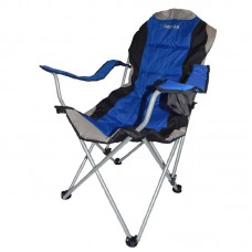 Крісло-шезлонг складане туристичне Ranger FC 750-052 (1070х630х960мм), синє