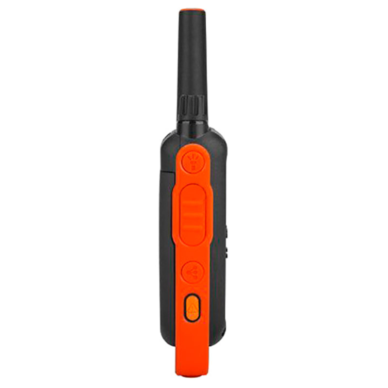 Рація Motorola Talkabout T82 Twin Pack (0.5W, UHF, 446 MHz, до 10 км, 16 каналів, АКБ), 2шт, чорна