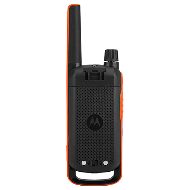 Рація Motorola Talkabout T82 Twin Pack (0.5W, UHF, 446 MHz, до 10 км, 16 каналів, АКБ), 2шт, чорна