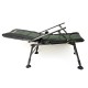 Кресло складное карповое Ranger Сombat SL-108 (900-1010x850x590мм), черно-оливковое