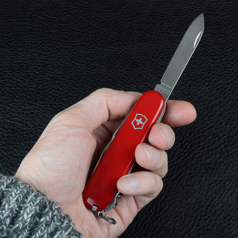 Ніж складаний, мультитул Victorinox Climber (91мм, 14 функцій), червоний 1.3703