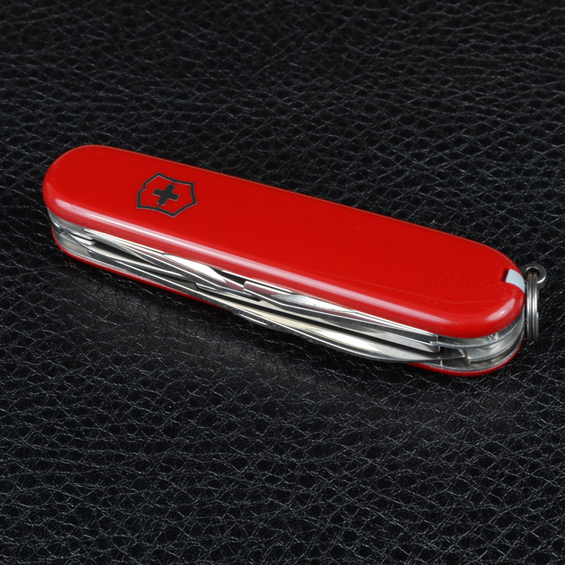 Ніж складаний, мультитул Victorinox Climber (91мм, 14 функцій), червоний 1.3703