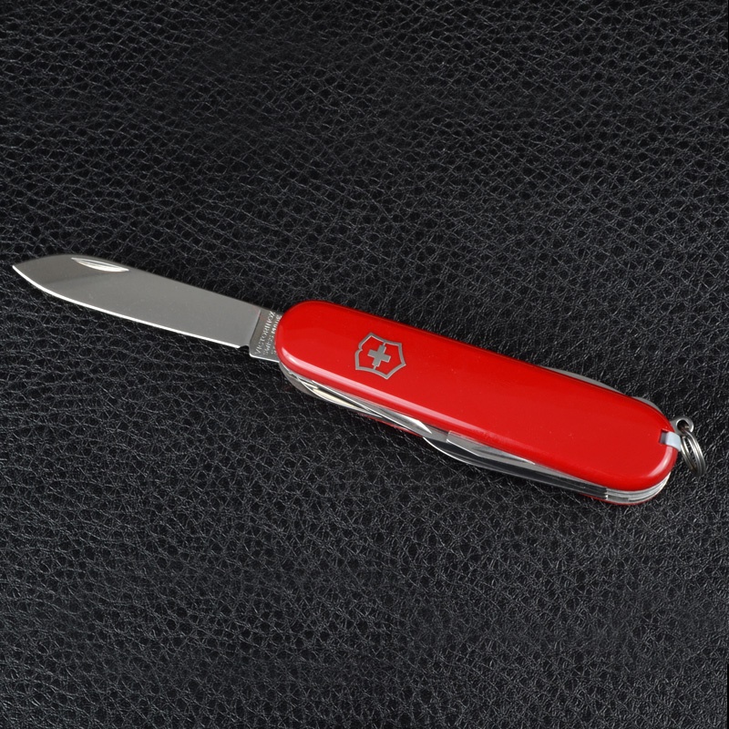 Ніж складаний, мультитул Victorinox Huntsman (91мм, 15 функцій), червоний 1.3713