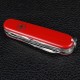 Ніж складаний, мультитул Victorinox Huntsman (91мм, 15 функцій), червоний 1.3713