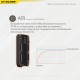 Фонарь наключный Nitecore TIP SE (USB Type-C), черный